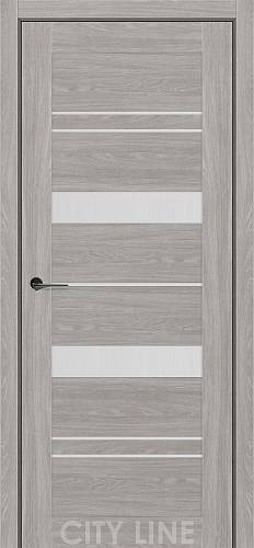 VALENTA City Line Express (400 х 2000, Дуб Гладстоун Грей, Сатин білий)