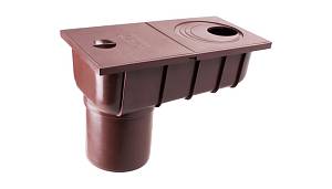 Колодец ливневой с прямым сливом Profil (120 P ) коричневый Д 100