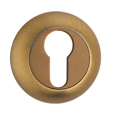 Накладка MVM на замок под цилиндр Е9 MACC матовая бронза (цинковый сплав)