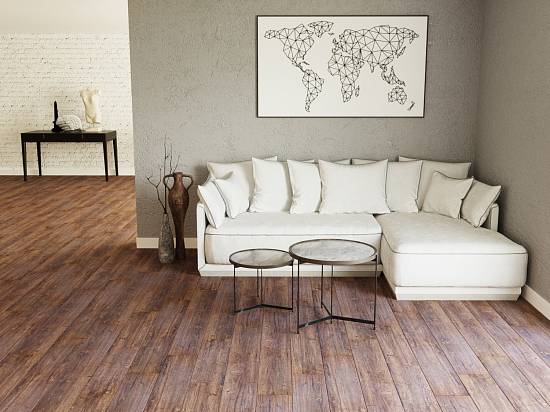 Вініловий підлогу Grun Holz GHTR Triumf 55/6 VG (1220 * 150 = 0,183) (10шт/уп) 60102 Garda