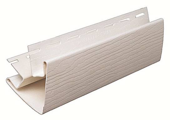 254-Б Сайдинг Boryszew зовнішній кут (3,05м.п./Шт) білий (10шт/уп)