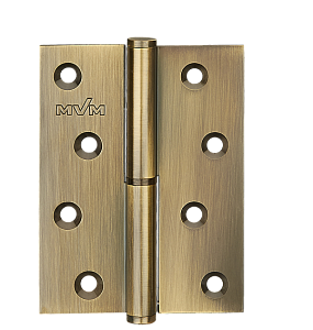 Петля Linde  H - 100 L AB (100*75*2,5мм) левая старая бронза (1 петля в уп)