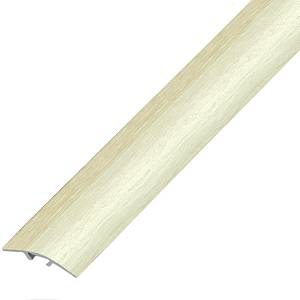 П-10(390/200)-25 Порог Омис (40мм) гладкий потай ясень светлый (1800мм)