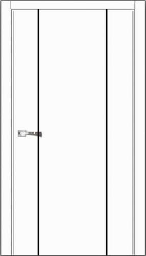 Двері міжкімнатні модель CL35 (800*2000) ПВХ+молдинг