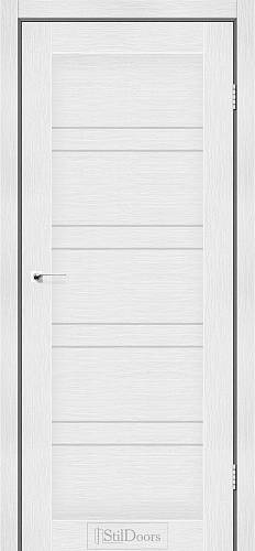 Дверне полотно ANTALYA 600 х 2000, Біле Дерево, Сатин білий