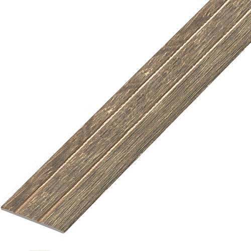 П-6 (227) -24 Поріг Оміс (28мм) стикувальний рифлений дуб капучино (1800мм)