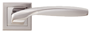 Ручка дверная MVM Z-1325 BN/SBN черный никель/матовый черн. никель
