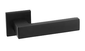 SIBA ECO Ручка дверна NEMRUT на розетці А04 матовий чорний (66 66)