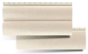Сайдинг Альта Block House двухпереломный виниловый бежевый (320*3100=0,992кв.м)(16шт/уп)