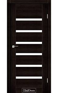 Дверне полотно FLORIDA StilDoors Венге премиум (800*2000) ПВХ, стекло сатин