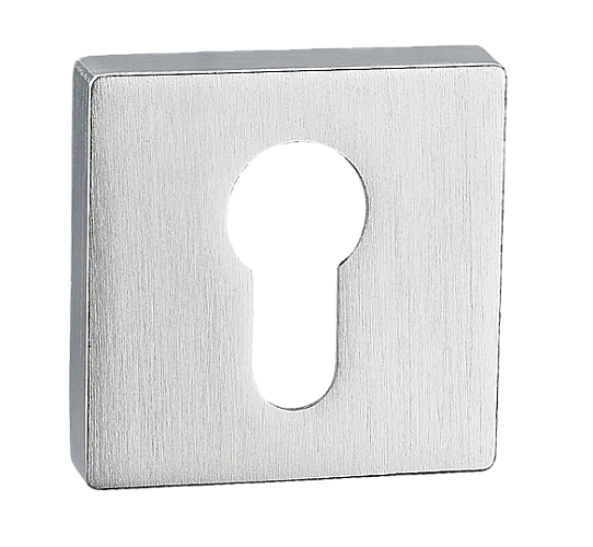 Накладка MVM на замок под цилиндр Е1 MOC матовый старый хром (цинковый сплав)