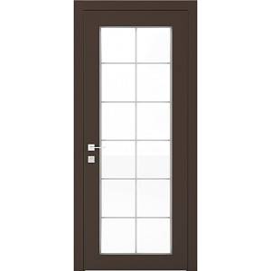 Дверь Родос Porto RAL 8014 (800*2000) окрашенная, стекло триплекс двухсторонний сатин рис.8