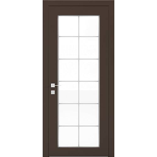Дверь Родос Porto RAL 8014 (800*2000) окрашенная, стекло триплекс двухсторонний сатин рис.8