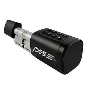 Pes Cylinder 3 з клавіатурою та сканером відбитків пальця чорний 90 мм 50*40 Т