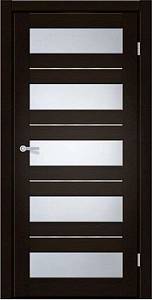 Дверь Art Door M 402 венге (800х2000мм.) ПВХ пленка, стекло сатин