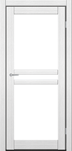 Дверь Art Door ART 07.02 белая (800х2000мм.) ПВХ пленка, стекло сатин