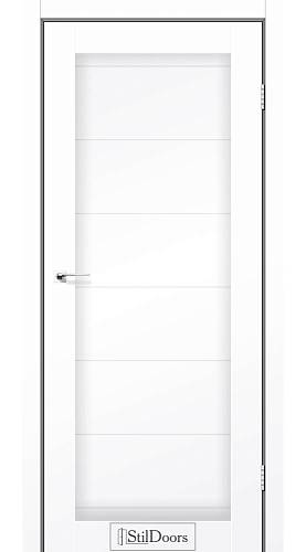 Дверне полотно Toronto DeLuxe  ПВХ Белый мат (полипропилен) (700*2000) глухое