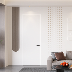 Грунтоване полотно без торця INSIDE 52мм завіси Estetic978  3D-2шт +магн.замок Bonaiti