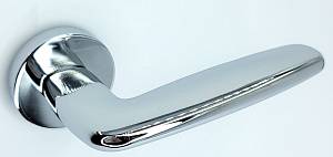 Ручка на круглой розетке Trion Gordo Zoo AL-AL СP