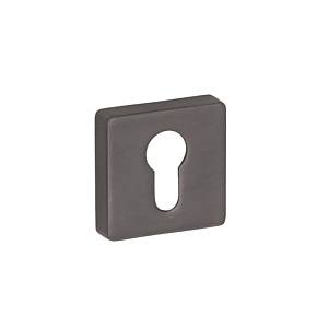 Фиксатор(накладка) SYSTEM (квадрат) под ключ RO11Y BBN Черный Матовый Никель