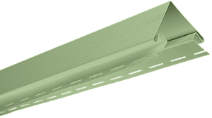 Сайдинг Альта Ангара внешний угол салатовый (3,05м.п./шт) (5шт/уп)