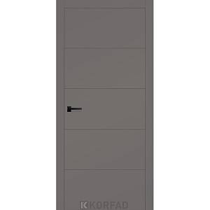 Дверне полотно CELESTIA Korfad Excellence 800 х 2000, RAL 7036 Сірий