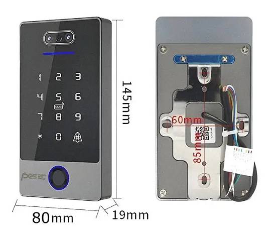 PES KeyPad Face-Id контролер доступу з розпізнаванням обличчя