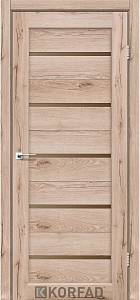 Двери Korfad Porto РR-02 дуб тобакко  0,80х2 стекло бронза