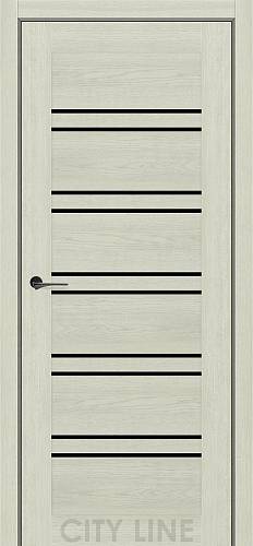 TERENZA City Line Express (700 х 2000, Дуб Лоренцо, Чорне скло)