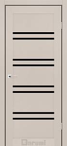 Дверь межкомнатная Darumi Mary Димчастий краст (900*2000) стекло сатин