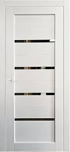 Двері  міжкімнатні FDC (QD) модель YM1 600х2000 дзеркало, Текс дуб білий