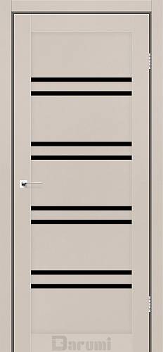 Дверь межкомнатная Darumi Mary Димчастий краст (900*2000) стекло сатин