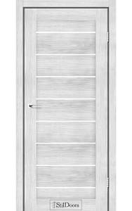 Дверне полотно TANZANIA StilDoors Сандал (800*2000) ПВХ, стекло сатин (СК)