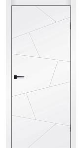 Дверне полотно Paulina/Atlant Korfad Ex.(800*2000) бiла емаль ВЗІРЕЦЬ