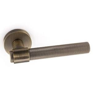 SIBA ECO Ручка дверна OLIMPIA на розетці АR05 матова бронза (88 88)