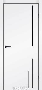 Дверне полотно Animas/Roisel (800*2000) Korfad Ex. бiла емаль ВЗІРЕЦЬ