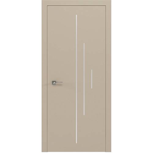 Двері Родос Prima 3V1 RAL 1019 (800 * 2000) забарвлена, глуха