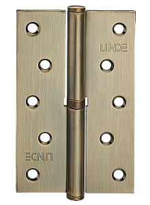 Петля MVM H - 120 R AB (125*75*2,5мм) правая старая бронза (1 петля в уп)