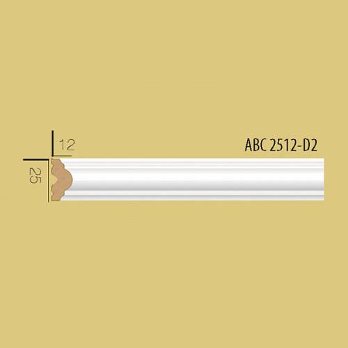 Молдинг Grant Deko AD-013-1 белый 22*10*2400мм (110шт/уп)