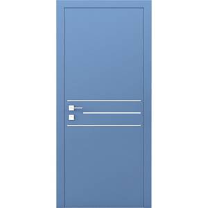 Дверь Родос Prima 3G RAL 5014 (800*2000) окрашенная, глухая