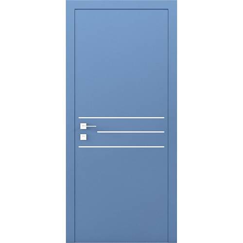 Дверь Родос Prima 3G RAL 5014 (800*2000) окрашенная, глухая