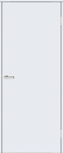 Дверной блок ОМиСгрунт под покрас 850х2040мм ( глухое), к-б Д40 с упл. МДФ п/д, 2H(2BB)+85Eправое(R