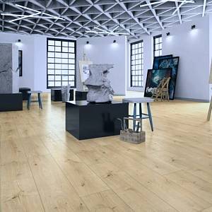 Ламинат пол Easy Step Kronopol Дуб Базель 7989 4V 8/33 (1380*191=0,2635м2) 11шт/уп