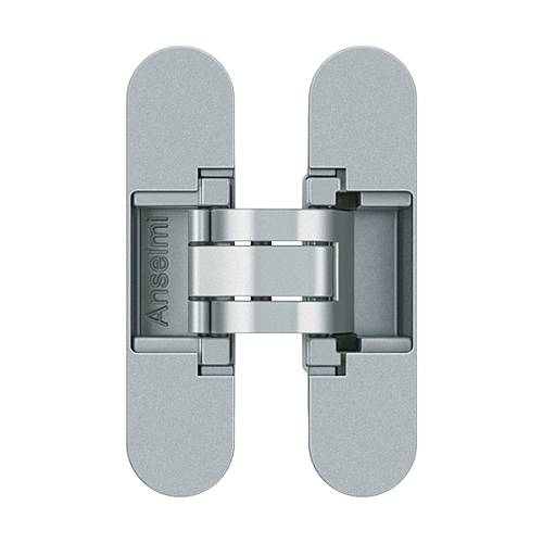 Завіси приховані Anselmi AN172 3D(125*30 мм) матовий хром