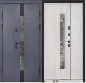 Двері вхідні уличная  Abwehr  527Tower( Termix)1200х2050(антрацит/сосна прованс) терморозрив