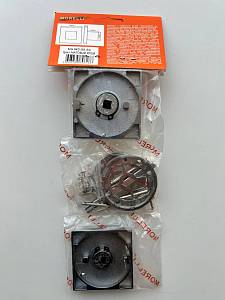 Фиксатор Morelli Exclusive WC SC S6 KUB матовый хром