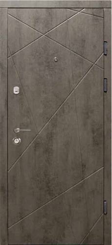 Двери Входные Магда тип 2 модель MG 100 Бетон темный/Бетон светлый 860, 960 (квартира)