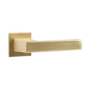 Дверная ручка Punto  DIPLOMAT K.ARC.Q.52. SSG-39 золото мат