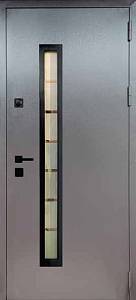 Двери Входные Магда тип 15 модель MG814/MG148 Ral8019/белое дерево (улица)