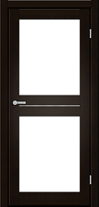Дверь Art Door M 102 венге (800х2000мм.) ПВХ пленка, стекло сатин